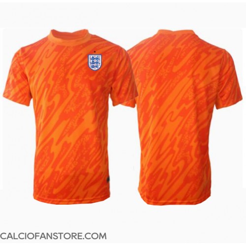 Maglia Calcio Inghilterra Portiere Prima Divisa Europei 2024 Manica Corta